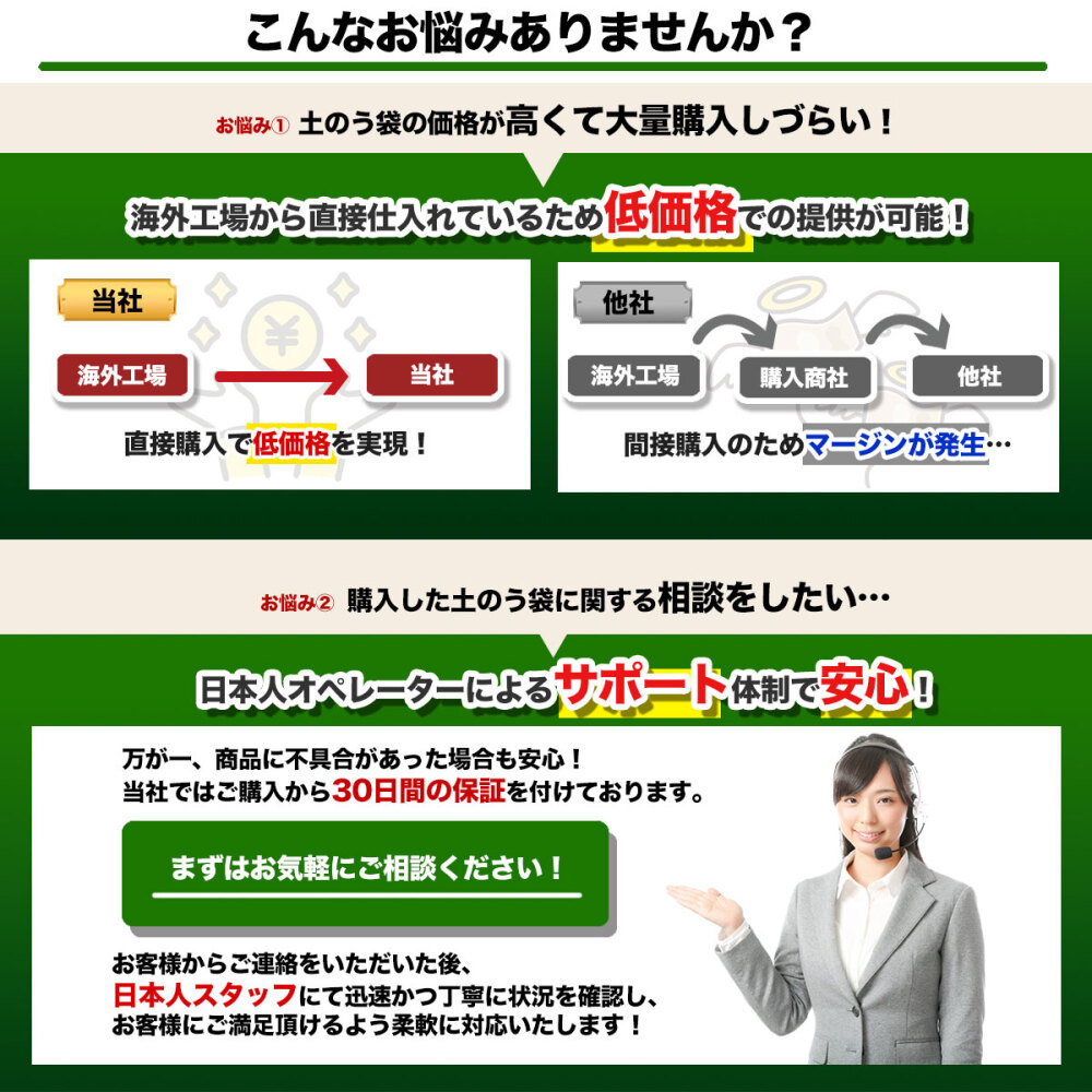 50枚入り 白 土のう袋 紐付き ラインあり